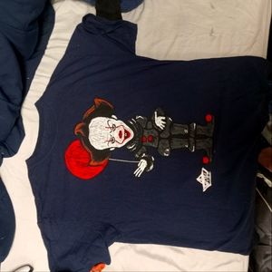 Pennywise IT t-shirt size large dark blue